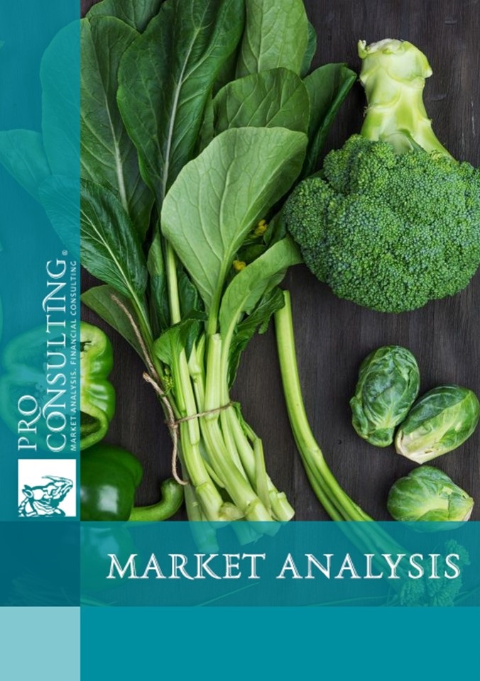 Market research report on greenhouse greens and vegetables in Ukraine. 2022 year